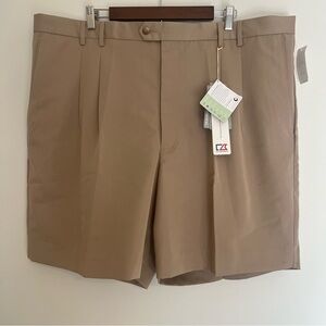 Cutter & Buck DryTec Luxe Khaki Shorts Men’s Size 46
